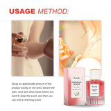 Roxelis Jasmine Pheromone Perfume Wrist, ear and neck natural long-lasting light fragrance delicate elegance exudes feminine charm