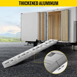 VEVOR 60\'\' X 12\'\' Aluminum Trailer Ramps 6000LBS Total Beavertail Hook End 1 Pair 2 Ramps