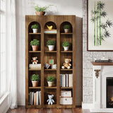 Contemporary Corner Bookshelf - Perfect Space-Optimizing Design for Apartment Living