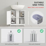 Waterproof Bathroom Sink Cabinet – Space-Saving Under-Sink Storage Organizer with Durable Construction and Sleek Design