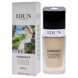 Norrsken Foundation - 206 Freja Warm Light by Idun Minerals for Women - 1 oz Foundation