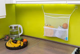 Bath Toy Organisers Set of 2 Large Size 14.16 x 19.67 in and 15.75 x 19.68 in Storage Net Bags for Baby Bathtub Toys 4 Strong Suction Cups Bathroom Shower Caddy Holder Multi Use for Kids Toddlers