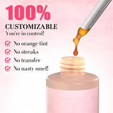 Drinkable Sunless Tanning Drops | Natural Glow Without Sun | Oral Tanning Liquid (1 Bottle)