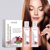 OUHOE Onion Biotin Rosemary Shampoo Set Nourish Roots Scalp Dense Shine Thick Hair