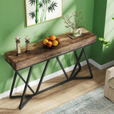 Versatile Console Table with Ample Storage - Ideal for Narrow Spaces & Modern Decor