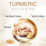 3pcs/set Turmeric Face Care Sets Facial Acne Cleansing Cream Anti-Aging Serum Remover Dark Spots Whitening Facial Oils Skin Care