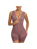 Fajas Colombianas Full Body Shaper with Zipper – Tummy Control & Butt Lift