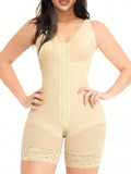 Fajas Colombianas Full Body Shaper with Zipper – Tummy Control & Butt Lift