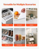 VEVOR Drawer and Shelf Liner for Kitchen Cabinet, Non-Adhesive Non-Slip Thick Refrigerator Liners, Waterproof Shelf Paper, Cupboard Bathroom Drawer Mats, PVC Fridge Lining for Shelves, Floral, 23 FT
