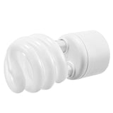 VEVOR 4-Pack CFL Light Bulbs, 13W Compact Fluorescent Spiral Bulbs with 2700K Warm Light, 900lm Luminous Flux, Twist and Lock GU24 Base, Ideal for Bedrooms, Study Rooms, Living Rooms, Commercial Use