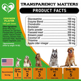 Flea and Tick Prevention Chewable Pills for Dogs Revolution Oral Flea Treatment for Pets & Complex Multivitamin Natural Pest Control Defense Chews Small Tablets 10 Oz