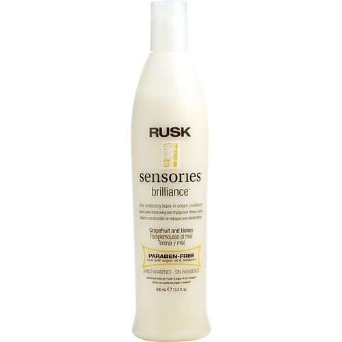 RUSK by Rusk SENSORIES BRILLIANCE GRAPEFRUIT & HONEY LEAVE-IN CONDITIONER 13.5 OZ