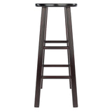 Element Bar Stools; 2-Pc Set; Espresso