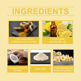 EELHOE Ginger Lemon Makeup r, Gentle Cleansing Face Makeup Skin Refreshing And Not Tight Makeup r
