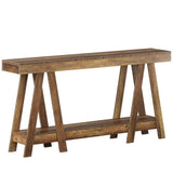 Sofa side table, entrance table, two-level storage, corridor table, entrance table