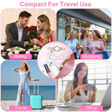 Heated Eyelash Curler Electric USB Rechargeable Eyelash Curler Anti-Burn Compact with Comb Heat up Fast Within 8S for All Eye Shapes for Women Make Up Gift Travel Valentine Mother Day