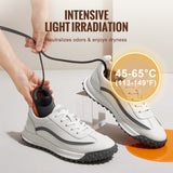 VEVOR Portable Shoe Dryer, Electric Boot Dryer, Deodorized Boot Warmers/Dryer with Quick & Even Drying for Cotton Slippers, Snow Boots, Leather Shoes, Canvas Shoes, Socks, Black & Orange