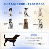 PawHut Dog Sofa Couch Bed with Washable Cushion for Large Dogs, Cats, Blue