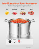 Food Processor Vegetable Chopper 4.3 Quart F ood-G rade Stainless Steel Blender