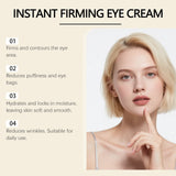AMZ Radiant Nourishing Eye Cream Daily Gentle Moisturizing Eye Skin Hydrating and Locking Moisture Elastic and Tender Eye Massage Care Cream