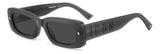 Dsquared Icon 0020/S Grey Unisex Sunglasses 52mm