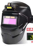 Auto-Darkening Welding Mask with Large View – Adjustable Light for Arc Welding, Grinding, and Cutting