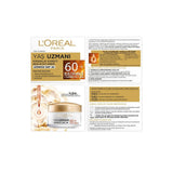 Loreal Paris Anti-Wrinkle Moisturizing Cream for Mature Skin 60+ - Nourishes, Hydrates, Reduces Wrinkles & Age Spots