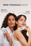 L'Oreal Paris Bright Reveal SPF 50 Tinted Sunscreen: Dark Spot Correcting, Light Coverage, Face Sun Protection
