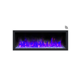 Dynasty Cascade 52" Recessed Smart Linear Electric Fireplace With Dynasty App [DY-BTX52] (SAK73485)