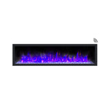Dynasty Cascade 74-Inch Smart Linear Electric Fireplace [DY-BTX74] (SAK61984)