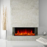 Dynasty Melody 40-Inch Multi-Sided Smart Electric Fireplace With Remote Control [DY-BTS40] (SAK48210)