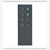 Substitute for Dyson AM10 Bladeless Ultrasonic Cool-mist Humidifier Fan Remote Control 966569, 966569-06 [RRDYS01]