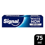 Signal White Now Teeth Whitening Toothpaste - Instant 3x Whitening, Natural Ingredients, 2.54 fl oz