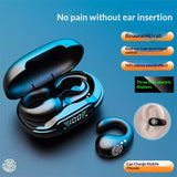 Wireless Non-occlusive Ear Clip Headset
