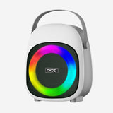 KP-857 Hot-Selling Mini Portable Bluetooth Speaker Wireless Outdoor Speaker With RGB Ambient Light Factory Stock Available