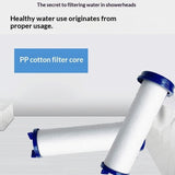 Small Waist Boost Shower Head Super-Strong Pressurized Turbo-Boost Shower Set