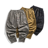 New Thick Sweat Pants Plus Size Hanfu Improved New Chinese Style