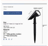 Solar Color Spotlight Courtyard Outdoor Lamp