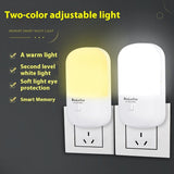 Cross-border Opening Advertising Gift Cartoon Led Small Night Lamp Plug-in Light-controlled Induction Bedroom Bedside Night Corridor Light