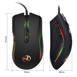 Keyboard And Mouse Suit Color Backlight White And Black Mixed Color
