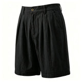 Straight-leg Casual Dress Pants Resort-style Versatile Capris
