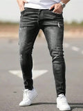 American-style Slim-fit Versatile Mens Skinny Jeans