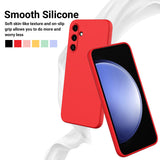 Solid-color Minimalist Soft Liquid Silicone Case