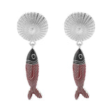Ocean Wind Hand-knit Necklace