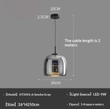 Modern Minimalist Creative High-end Sense Of Luxury Bedroom Bedside Pendant Light