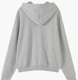 Relaxed Stylish Versatile Zip-up Cardigan Top