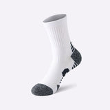 Men's Basketball Socks Mid-calf Length With A Terry-cloth Sole
