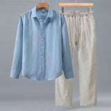 High-end Quality Tencel-linen Casual Mens Suit