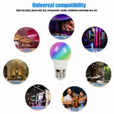 E27 RGB LED Light Bulb 16 Color Changing Magic RGBW Colorful Remote Control Lamp