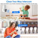 E27 WiFi Bulb Camera 1080P FHD WiFi IP Pan Tilt Security Surveillance Camera